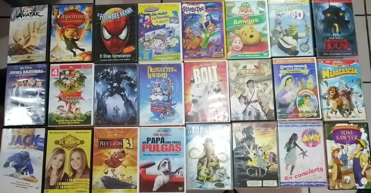 Coleccion 200 Dvd's Películas Originales Diferentes Títulos | Mercado Libre