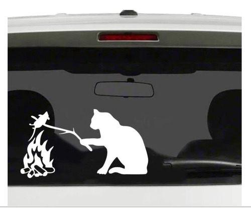 Sticker Para Coche Gatos Love Fogata