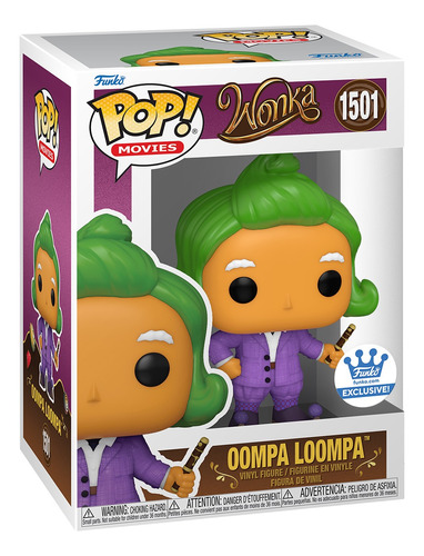 Funko Pop Oompa Loompa #1501 Funkoshop Wonka Hugh Grant