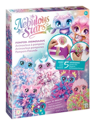 Set De Arte Crea Llaveros Niños - Nebulous Stars