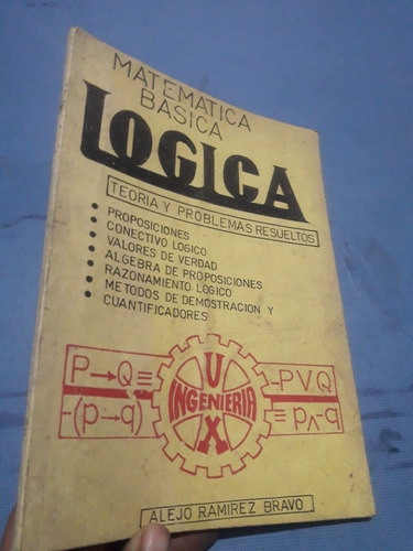 Libro Matemática Básica Lógica De Alejo Ramírez 