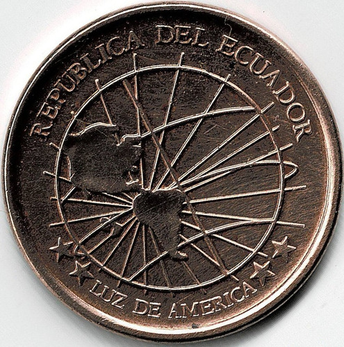 Moneda  Del  Ecuador  1  Centavo  2003  Xf