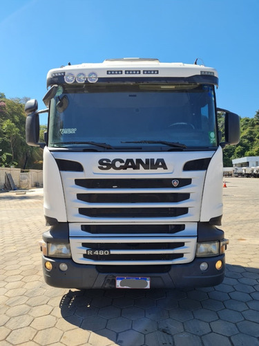 Imagem 3 de 5 de Scania R 480 6x4 2014 Com Retardo Único Dono
