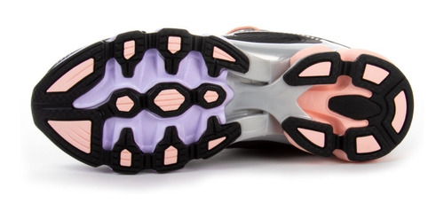 Imagen 3 de 6 de Tenis Para Correr Karosso Negro Mauve 6319