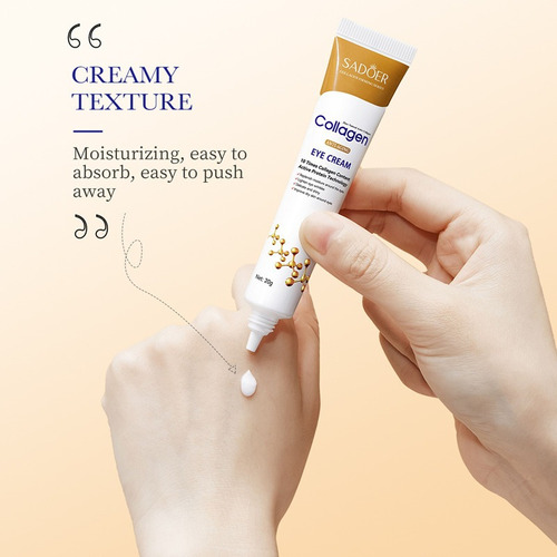 Crema Para Ojos Sadoer Colágeno Antiarrugas Ojeras 2 Pzas Momento De Aplicación Día/noche Tipo De Piel Mixta