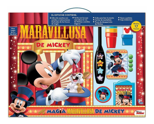 Libro Estuche De Magia De Mickey: Con Sonido;estuche De Ma