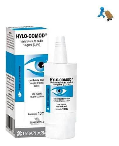Lubrificante Ocular Hylo Comod Gel Frasco 10ml Pfizer