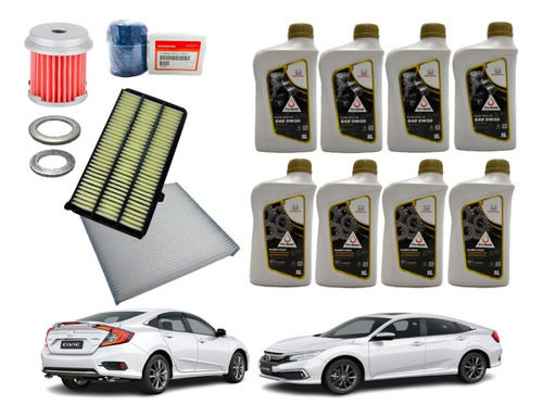 Kit Revisão Motor + Cambio Honda Civic Touring 2017 A 2021