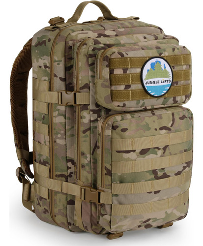 Jungle Lifts Mochila Táctica Camuflaje 45 L, Equipo Militar