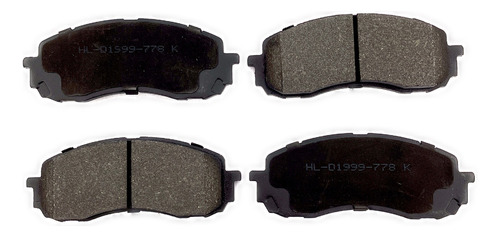 Pastilla De Freno Delantera Subaru Impeza Wrx 1.5 2006-2007