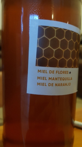 Imagen 4 de 4 de 1 Kilo 300 Gr Miel De Abeja 100% Orgánica Multiflor