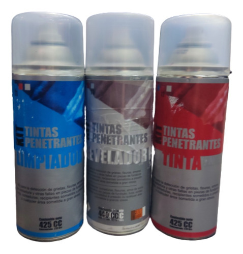 Kit De Tintas Penetrantes Para Deteccion Y Limpieza - Mht