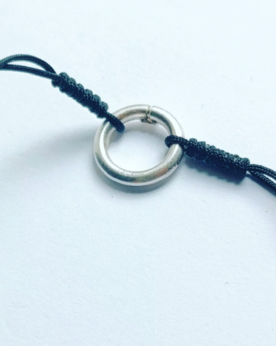 Tous Pulsera Hold Original Aro De Plata Sterling Plateado 9 Cm 18 Cm (Usado)