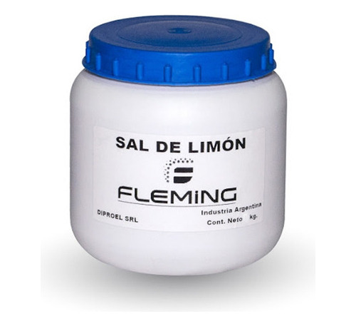 Sal De Limón En Polvo Fleming 450g Blanqueador Maderas - Mm
