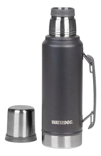 Termo Waterdog Ombú 1 Lt Manija Pico Cebador 360 Acero Inox