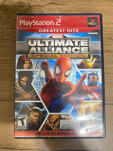 Marvel Ultimate Alliance Ps2