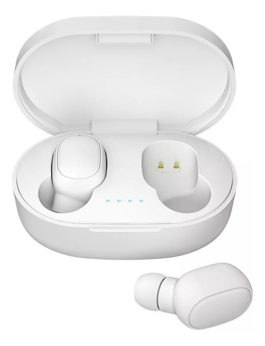 10pzs A6s Audífonos In-ear Inalámbricos Bluetooth Mayoreo Color Blanco