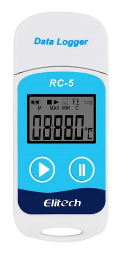 Data Logger Usb Temperatura Para Cadena De Frio Rc-5 Elitech