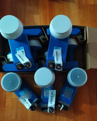 Caja Con 4 Lnb Para Directv 2 Salidas (prepago Y Contrato)