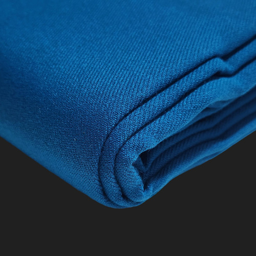Tecido Sinuca Thb 756 1,65 X 4,00m Macio Para Mesa Cor Azul