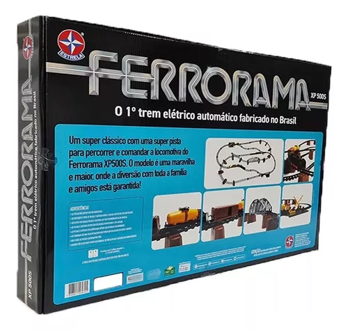 Brinquedo Trem Trenzinho Brinquedo Ferrorama XP 500 Estrela - Loja