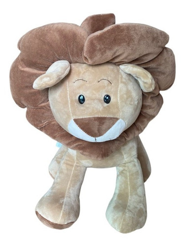 Leão Pelúcia Fofinho 44cm Safari Presentes Decoração