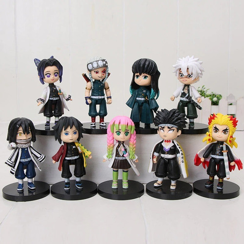 Figuras Pilares Kimetsu No Yaiba - Demon Slayer (9 Figuras)