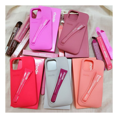Funda Rhode Hailey Bieber Original Con Para iPhone /+pegatin