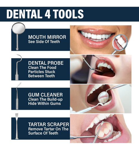 Kit De Reparación De Dientes, Juego De Dientes Temporales