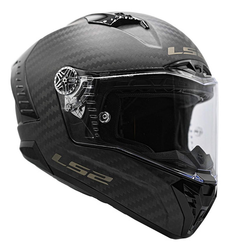 Ls2 Cascos Thunder Casco De Carbono (fibra De Carbono - Xl)