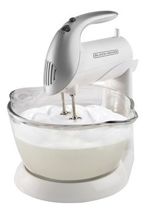 Imagen 3 de 5 de Batidora De Pedestal Tazon De Vidrio 250 W Black And Decker
