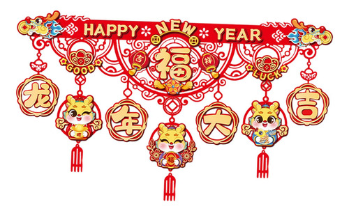 Decoración De Año Nuevo Chino - Ornamento Rojo Para La