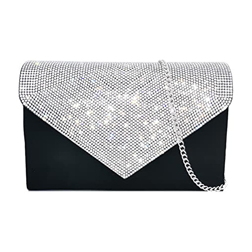 Juboo Paradise Black Evening Purses For Women Wedding Mtkhf