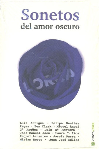 Libro Sonetos Del Amor Oscuro