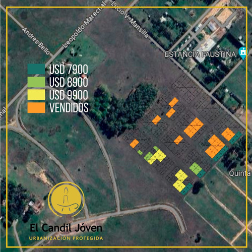 Terrenos  San Vicente 400m2 - -urbanización Proteg El Candil Joven