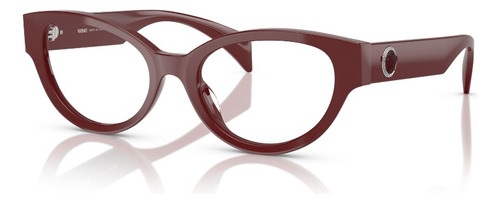 Lentes De Vista Rojo Versace Ve3361u548753 M Rojo