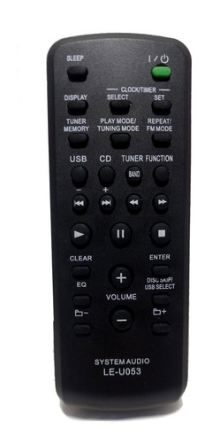 Controle  Para  Som Sony Rm-scu37b