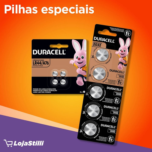 Pilha Bateria Lithium Moeda Cr2032 3v - 5 Unidades alcalina Original