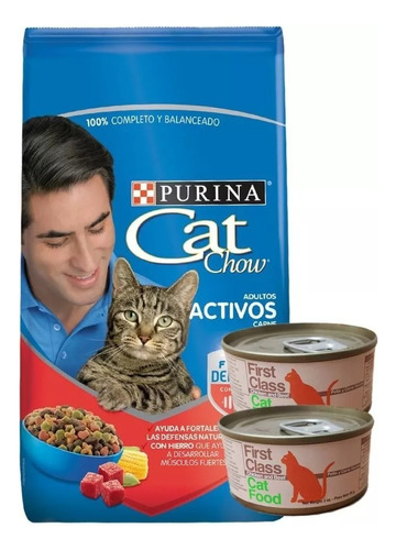 Cat Chow Adulto 8kg+2 Paté+envios