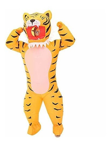 Disfraz Hombre - Inflatable Tiger Costume Halloween Party Co