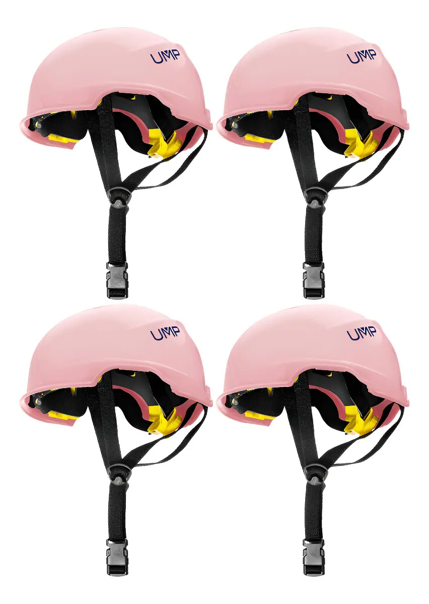 Capacete Alpinista Ultra Master Rosa Tamanho Único para Escalada e Esportes
