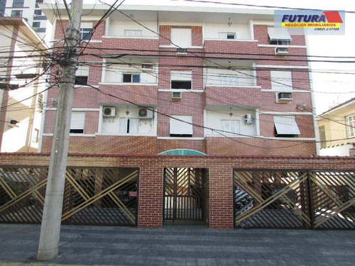 Imagem 18 de 19 de Apartamento À Venda, 70 M² Por R$ 390.000,00 - Boqueirão - Santos/sp - Ap0877
