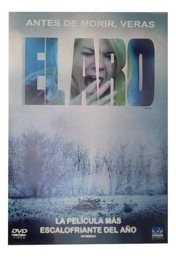 Película Dvd El Aro The Ring Naomi Watts (2002) Terror