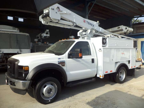 Camion 2010 Ford F550 Grua Canastilla De 13 M