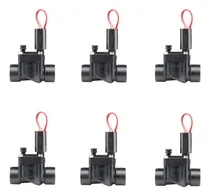 Comprar Pack X6 Válvulas Solenoide Hunter Pgv100 1 Eléctrica Control Automático De Riego, Alta Durabilidad Resistente A La Intemperie Ideal Para Sistemas Residenciales Y Comerciales Ahorro De Agua