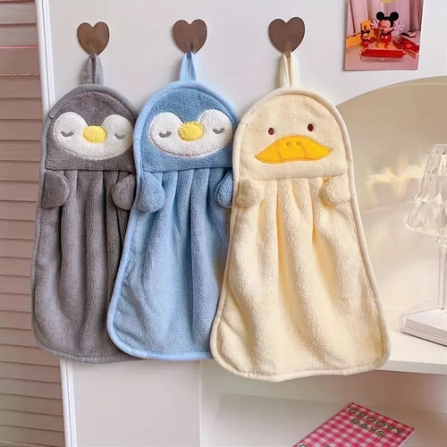 Y 4 Toalla De Manos Secado Absorbente Baño Cocina Colgante