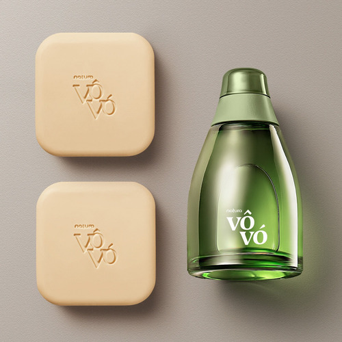 Presente Natura Vôvó Masculino Dia Dos Avós - Vovô Colônia 100ml + 2 Sabonetes 90g Cada Volume Da Unidade 100 Ml