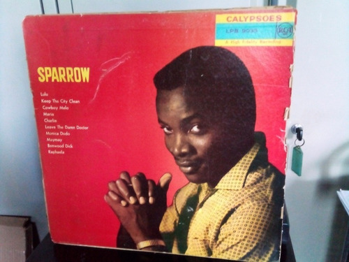 Lp Sparrow - Com Cyril Diaz Orchestra - Importado Raro (Usado)