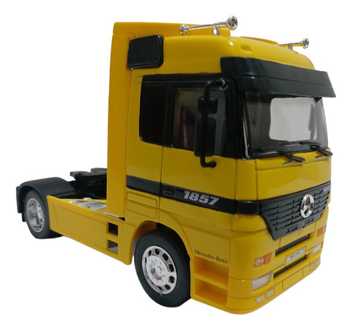 Camion Mercedes Benz Actros Amarillo Escala 1.32
