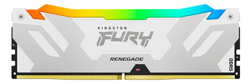 Memória RAM Kingston Fury Renegade White Rgb Ddr5 6000mt/s